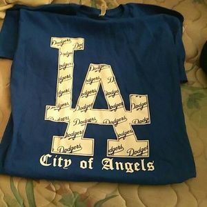 City of Los Angeles  LA dogers shirt